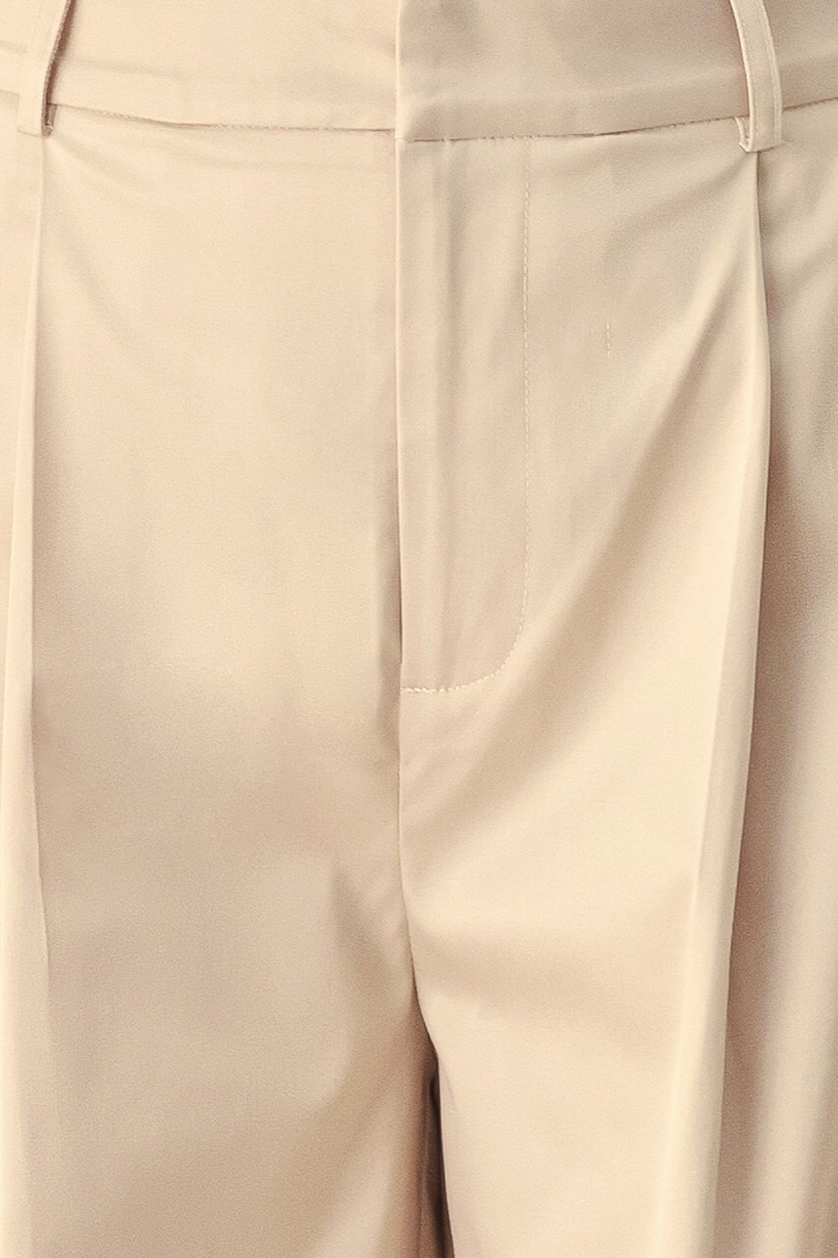 PARCHMENT RELAXED-FIT WOVEN PANTS