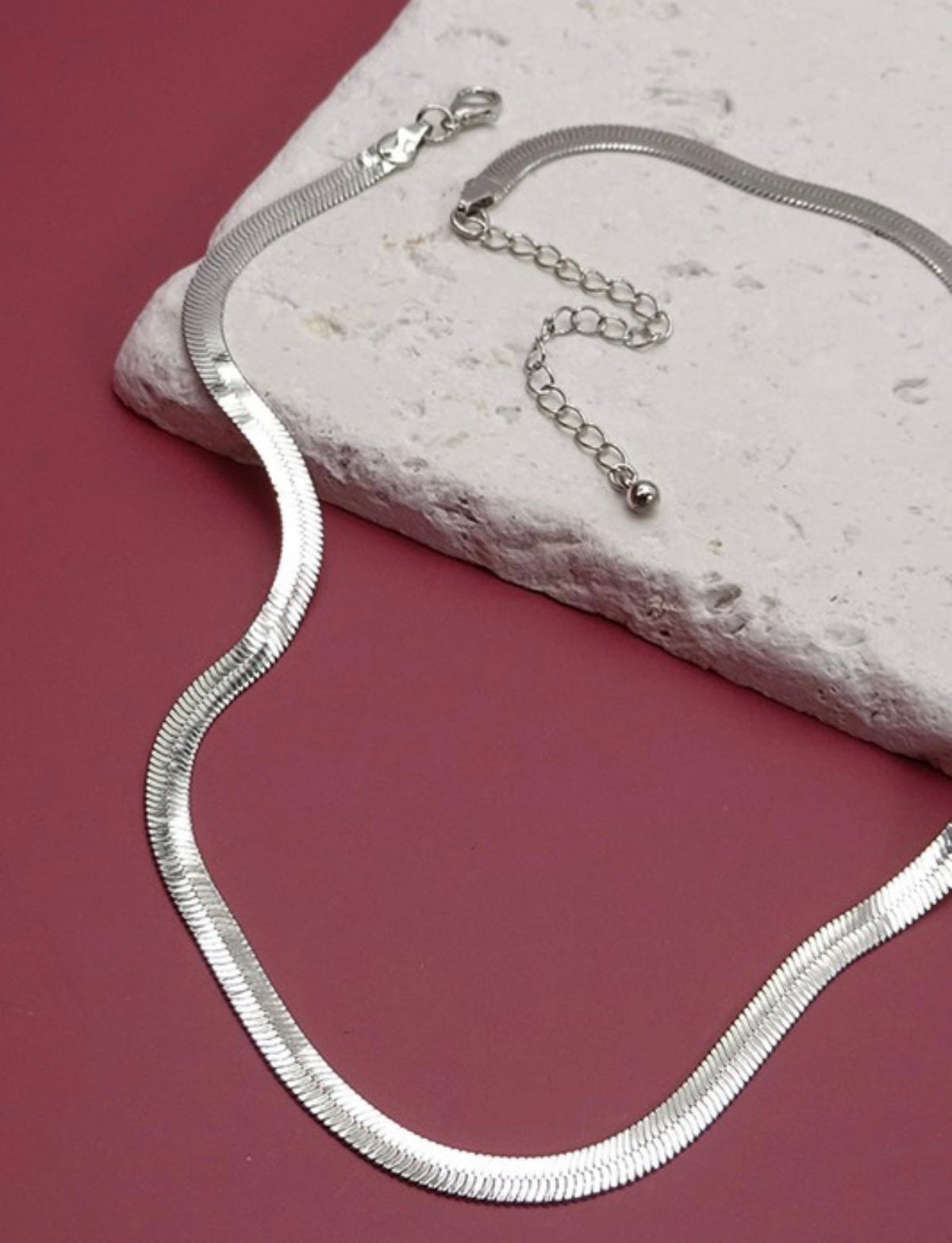 Classic Snake Chain Necklace - Prim Clothing Company