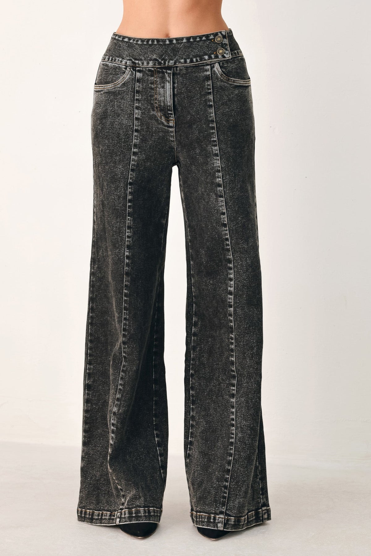 DOWNTOWN EDGE CROSSOVER DENIM PANTS - Prim Clothing Company