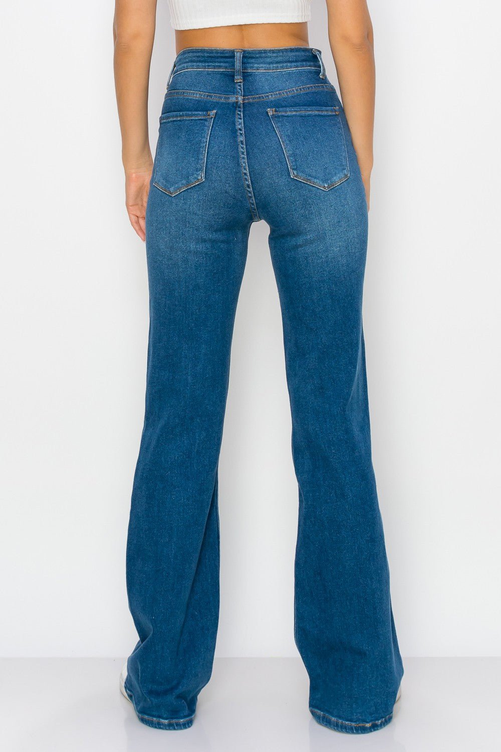 I Love the 90’s Wide Leg Jeans - Prim Clothing Company