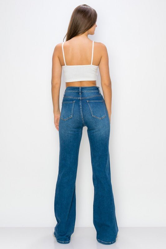 I Love the 90’s Wide Leg Jeans - Prim Clothing Company