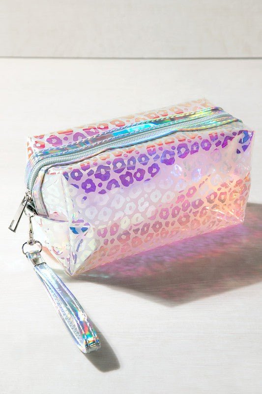 Iridescent Printed Clutch - Prim Clothing Company