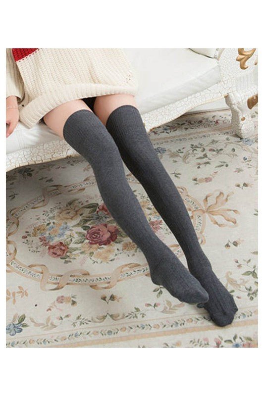 Thigh High Fashion Sock - Prim Clothing Company