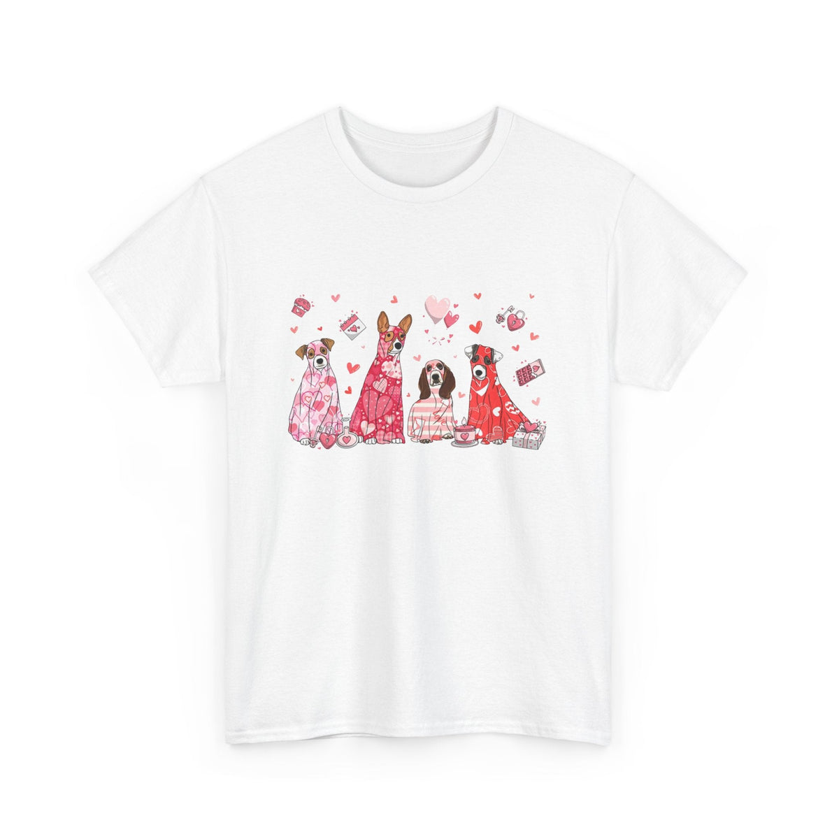 Valentine's Day Dogs Tee - Prim Clothing Company