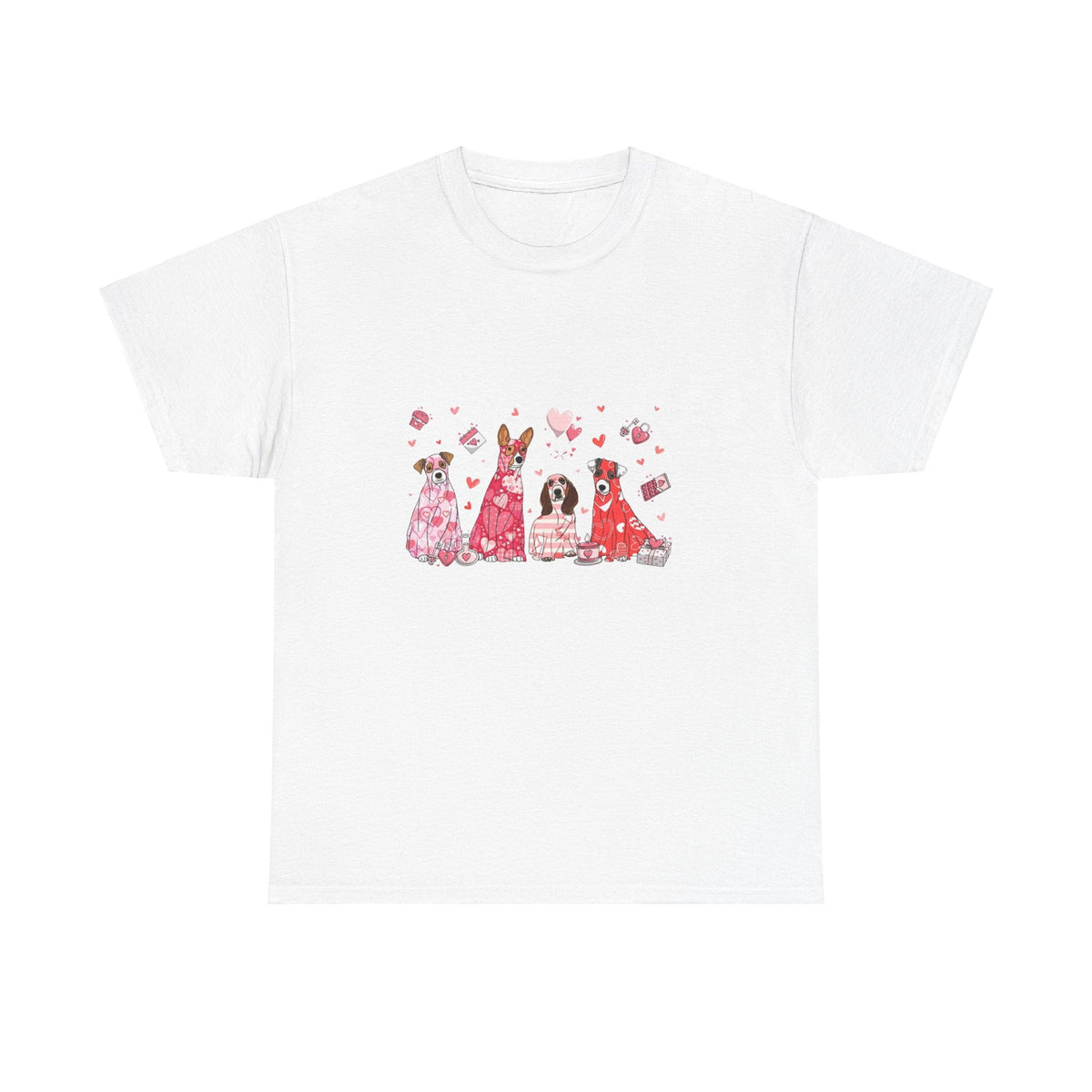 Valentine's Day Dogs Tee - Prim Clothing Company