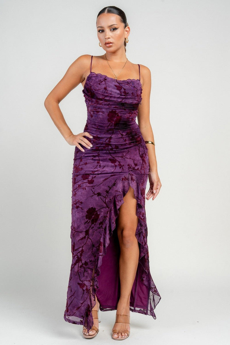 Violet Reverie Maxi Dress - Prim Clothing Company