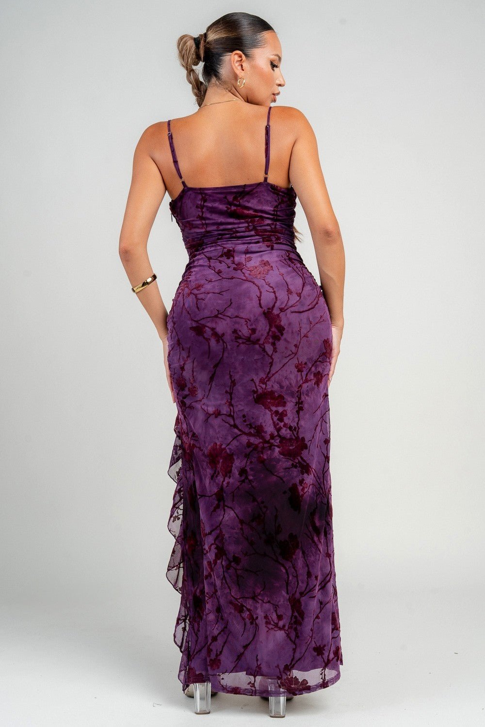Violet Reverie Maxi Dress - Prim Clothing Company