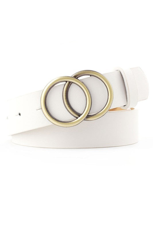 Double Ring Fashion Belt