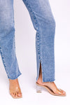 Asymmetrical Boot Cut Jean